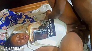 Black on black wild fuck with booty barbie's ass