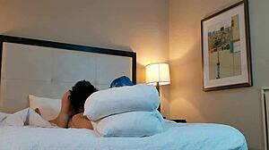 petite alternative girl deepthroats cock like a pro 😏