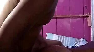 Spending sunday watching tv while getting fucked by big black cock