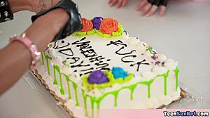 Yo, watch this goth teen and BFF get fucked hard!