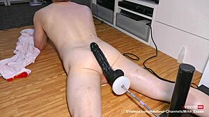 Mike And The Big Black Mamba On The Fucking Machine!