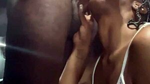 do you worship this sloppy black cock on the road trip