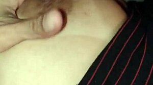 She called me for netflix, fell asleep on my lap, I filmed her beautiful tits secretly