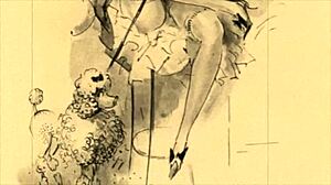 vintage erotic drawings from retro anime hentai collection