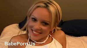 Blonde Babe's Innocent Casting Interview