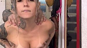 Morning pussy licking and coffee roll homemade video