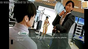 Exploring academy 150 in anime hentai game adventure