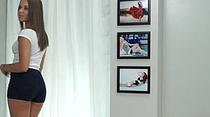 Real amateur teen banged in all positions at B casting interview 😏