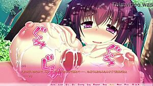 Yuri paizuri scene with big tits, want to watch?