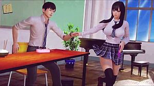 what's academy 176 about? an anime game with hentai elements