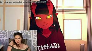 React To Trying To Cum With Me In Gangbang Scene