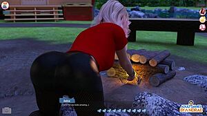 Ep18 caught eve masturbating in the shower - helping the hotties