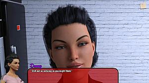 alexandra plays an erotic game in anime hentai style