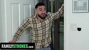 Üvey Kız Kardeş Violet Gems ve Venus Vixen Beni Yaramaz Eğlence İçin Cesaretlendiriyor!