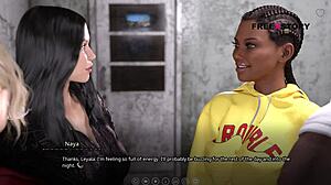 atlas fucks naya and kali standing 😏