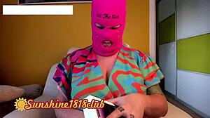 Feeling So Horny, Skimaskgirl Shows Big Boobs On Webcam Tonight