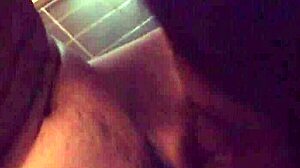 Brunette Teen with Piercing and Tattoo Feels Intense Pleasure in Bathroom Fuck