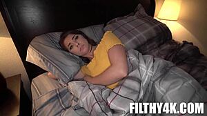 just another day getting my step-daughter ava eden outta bed with hard fucking by tyler steel