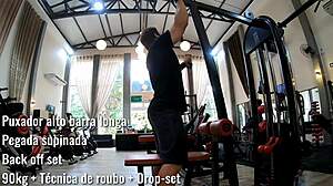 Flexible workout in panties and thong leads to hardcore action