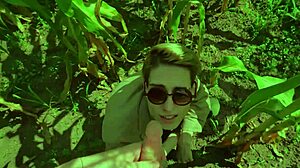 Assisting A Friend In The Cornfield Amidst The Rows