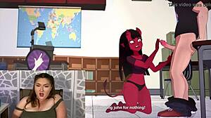 React To Trying To Cum With Me In Gangbang Scene