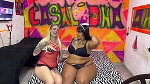 we fucked that tanned brunette big ass hard