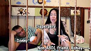 Overcome your ABDL shyness? Let's play with diapers backstage!