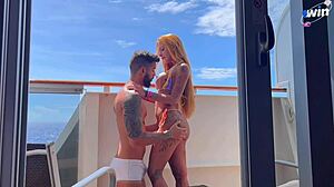 Fim De Ano No Cruzeiro Fodemos A Bordo Na Nossa Varanda Da Cabine - Romulo Pontess