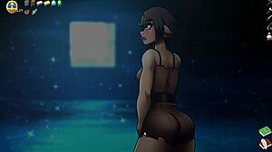 Witch Tests Potion To Grow Huge Cock In Hornycraft Parody.