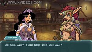 Princess Gets Monster Cock In Anime Hentai Game! Big Tits And Dirty Talk!