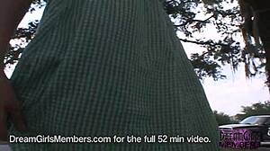 Addison The Bookworm Poses On Campus