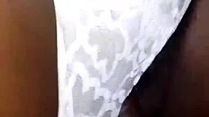 Drilling Wet Pussy with Pant On!