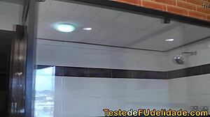 Blonde Brazilian Babe Gets Massage Then Blowjob On Big Ass