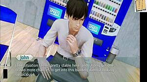 Exploring academy 150 in anime hentai game adventure