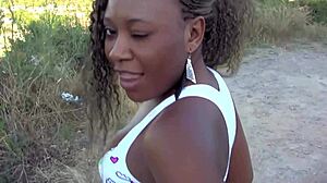 amateur ebony babes stacked high fucked hard interracial