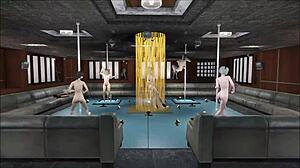 I watch the multi pole dance in fallout 4 hentai