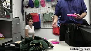 Indica Caught Stealing A Sex Toy On The Mall