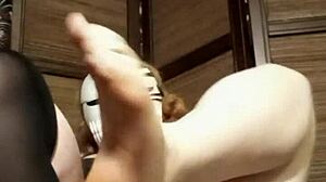 This Kinky Stocking Fetish Is So Hot In POV 😍