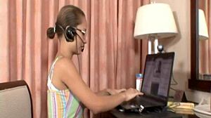 Teen Paris Milan Shows Big Tits In Bikini