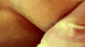 Sucks dick and gets fucked in tight pussy!