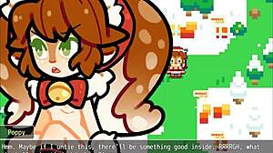 poppy from lol wants to be covered in hot cum for christmas