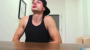 pov encounter with a hunk czech man needing cash - scout