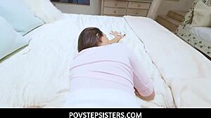 Povstepsisters - dirty young 18+ slut pounded by stepbrother in her butt