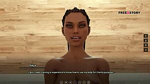 I am the vampire prince atlas having sex with naya in cowgirl and doggy