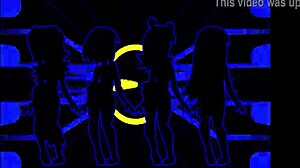 I watchd the pacman gost girls dancin in three phazes on hi def.