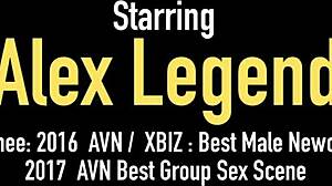 Ember Snow Takes Alex Legends Huge Cock