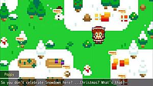 poppy from lol wants to be covered in hot cum for christmas