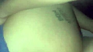 The unfaithful mexican latina displays her ass in rich thong on all fours, craving attention