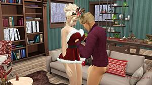 Porn Actress Fucks Masturbating Guy.