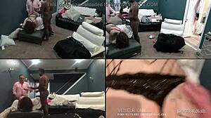 Amateur swingers explore connections in sexy lingerie